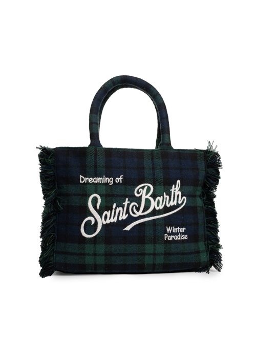 Borsa Colette Tartan in misto lana Mc2 Saint Barth | COL002901365I